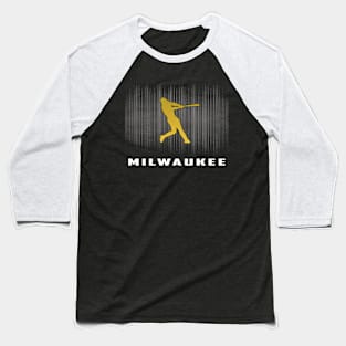 Miwaukee Retro Baseball Souvenir I Love Miwaukee Men Women Baseball T-Shirt